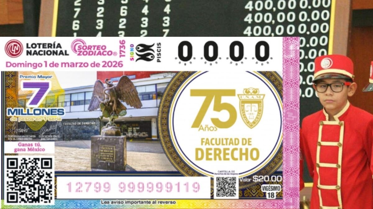 Premiso sorteo zodiaco 1736