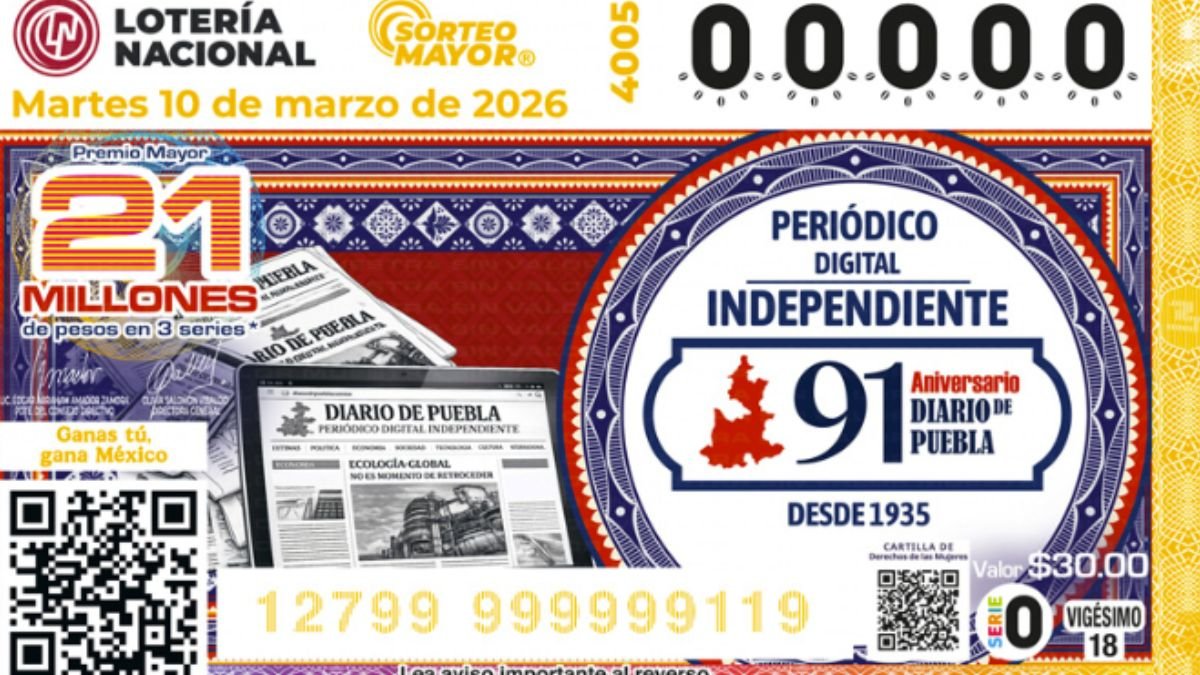 Premio sorteo mayor 4005