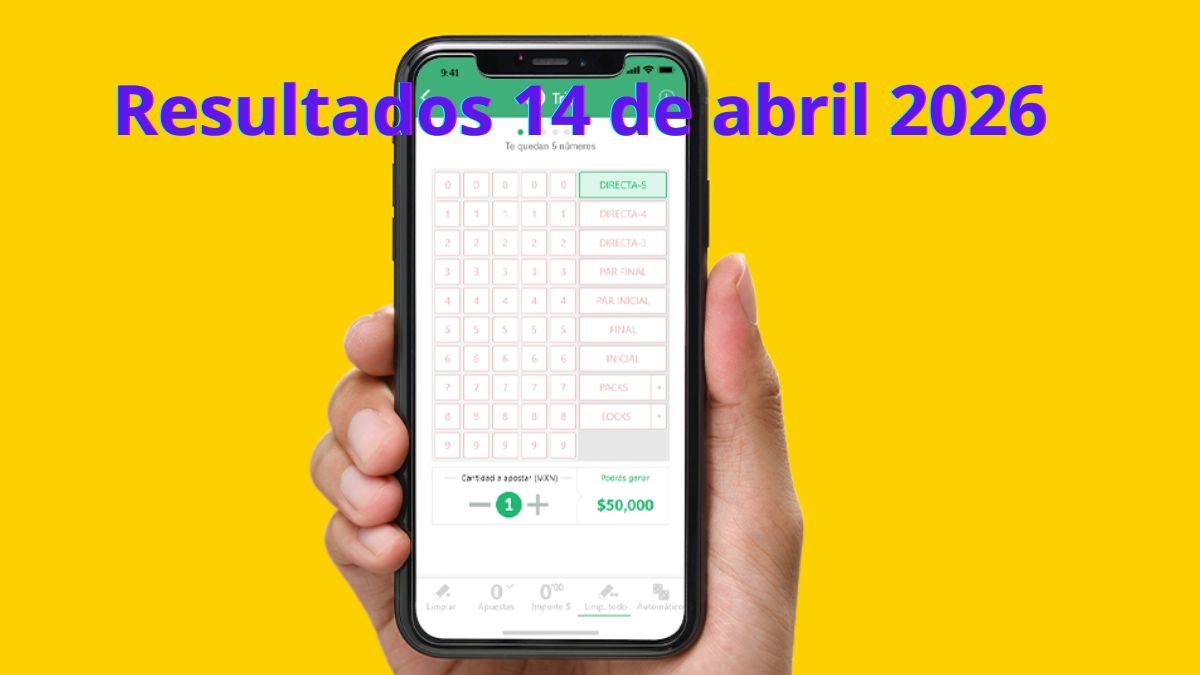 Ganadores tris del hoy 14 de abril 2026
