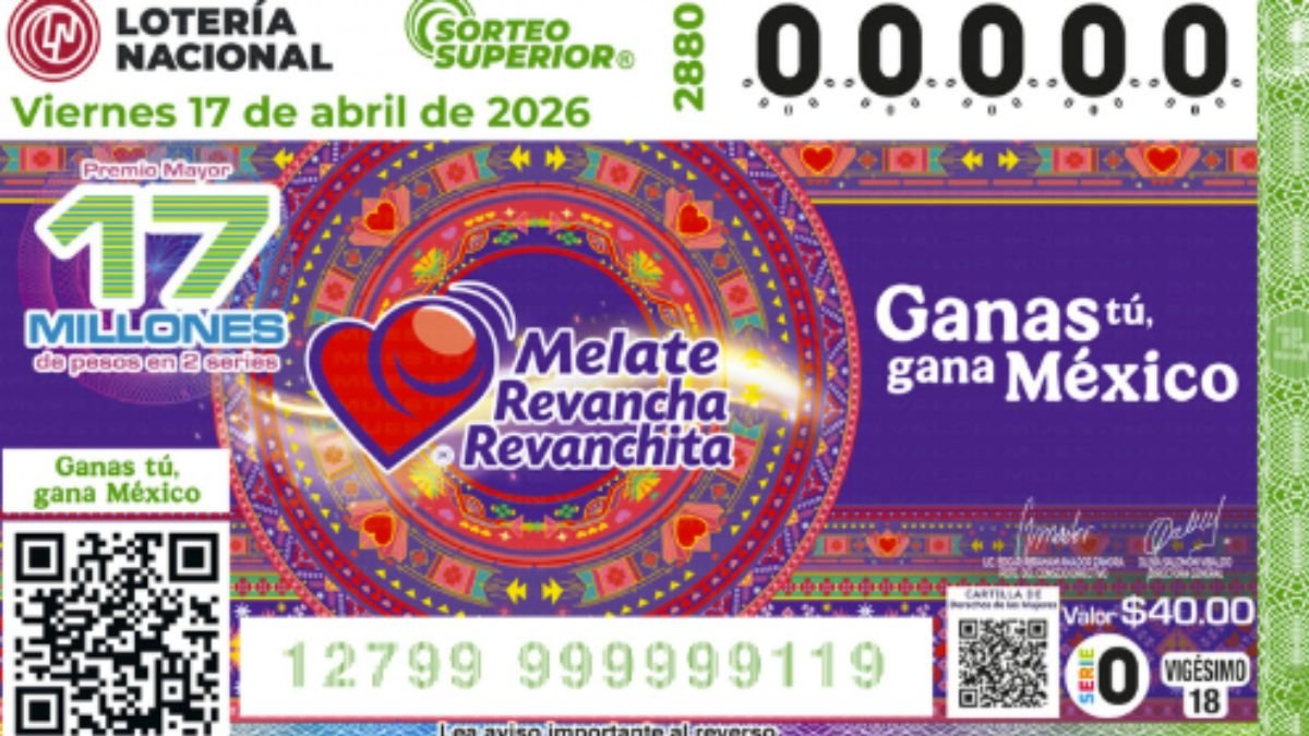 Premios del sorteo superior 2880