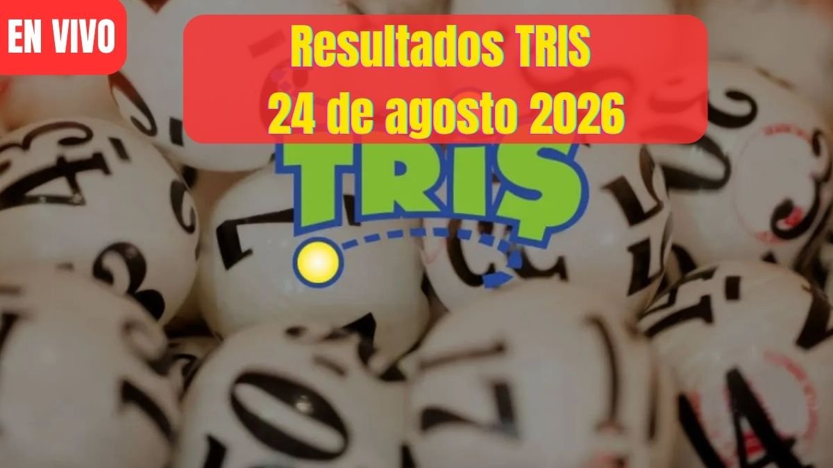 Resultados del tris hoy 24 de agosto 2026