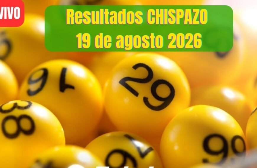 Premios del chispazo 19 de agosto 2026