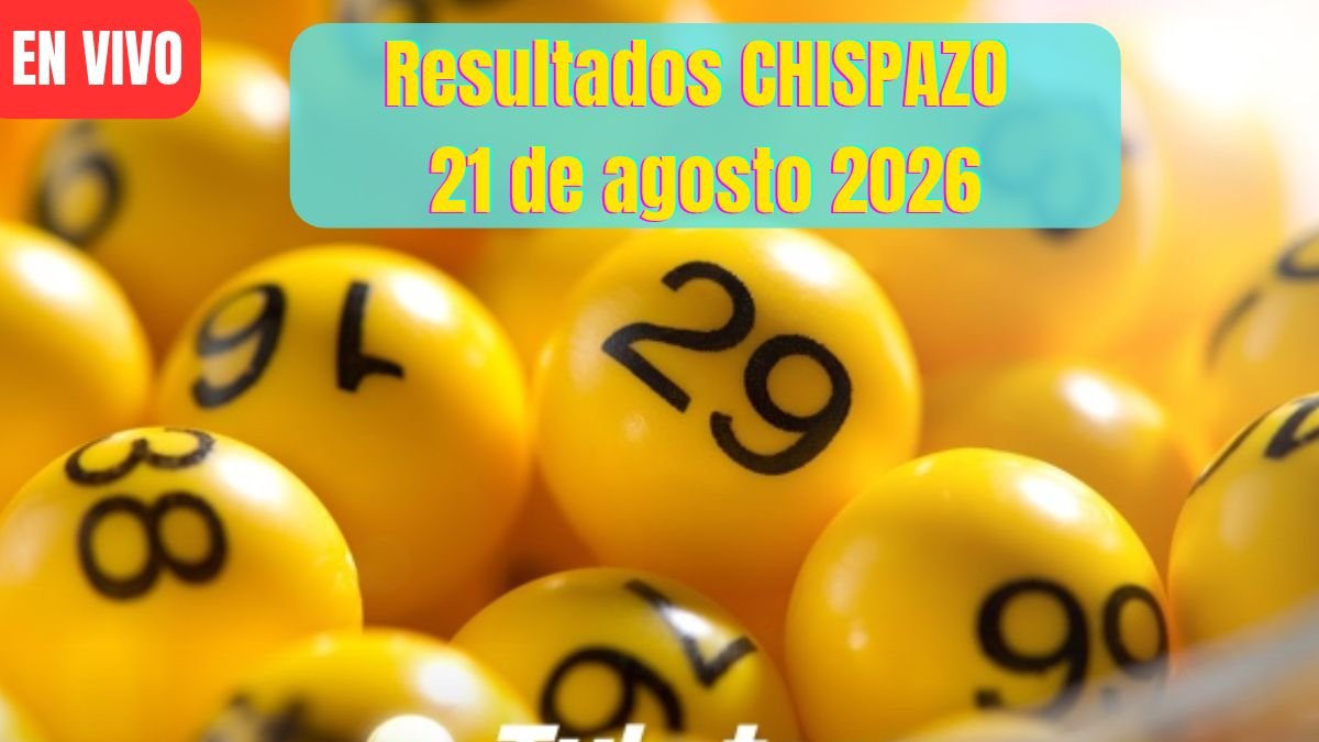 Ganadores chispazo 21 de agosto 2026