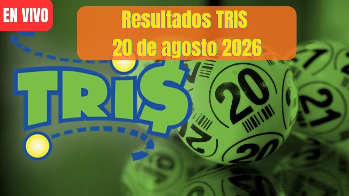 Aquí los resultados tris 20 de agosto 2026