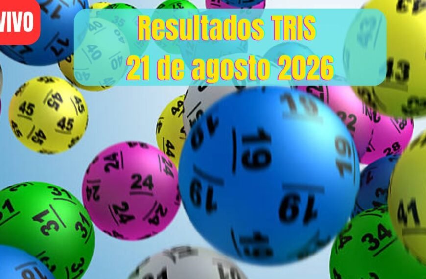Ganadores del tris 21 de agosto 2026